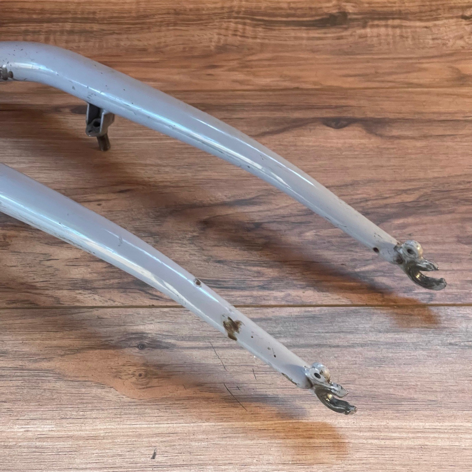 Vintage 90s 1-inch 1” 27.0 JIS Threaded Rigid MTB Fork 26 200 Steerer 390 AtoC