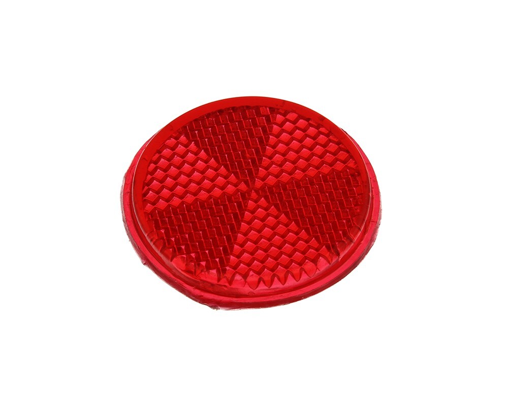 MIRROR REFLECTOR FOR DIAMOND, RECTANGLE, V CLASSIC MIRRORS 42MM IN RED.