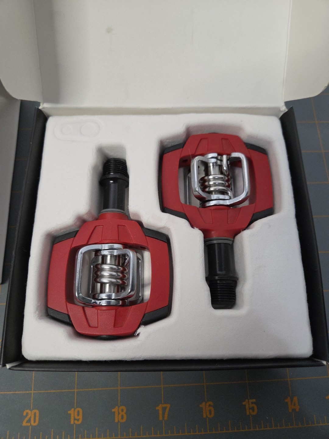 Crankbrothers Smarty Pedals MTB/XC /Road Clipless 4-Sided Entry 9/16″ 292g NIB