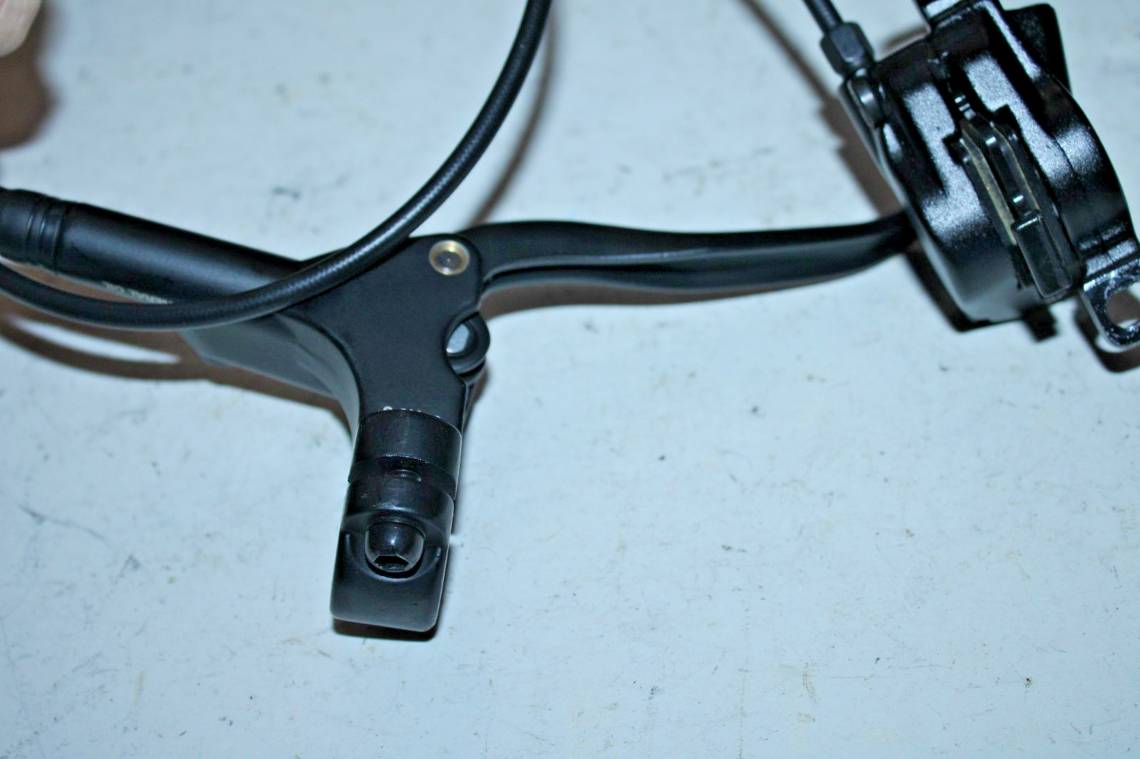 Rush CStar Hydraulic Disc Brake Caliper Lever Set Black 74mm Post Mount Road MTB