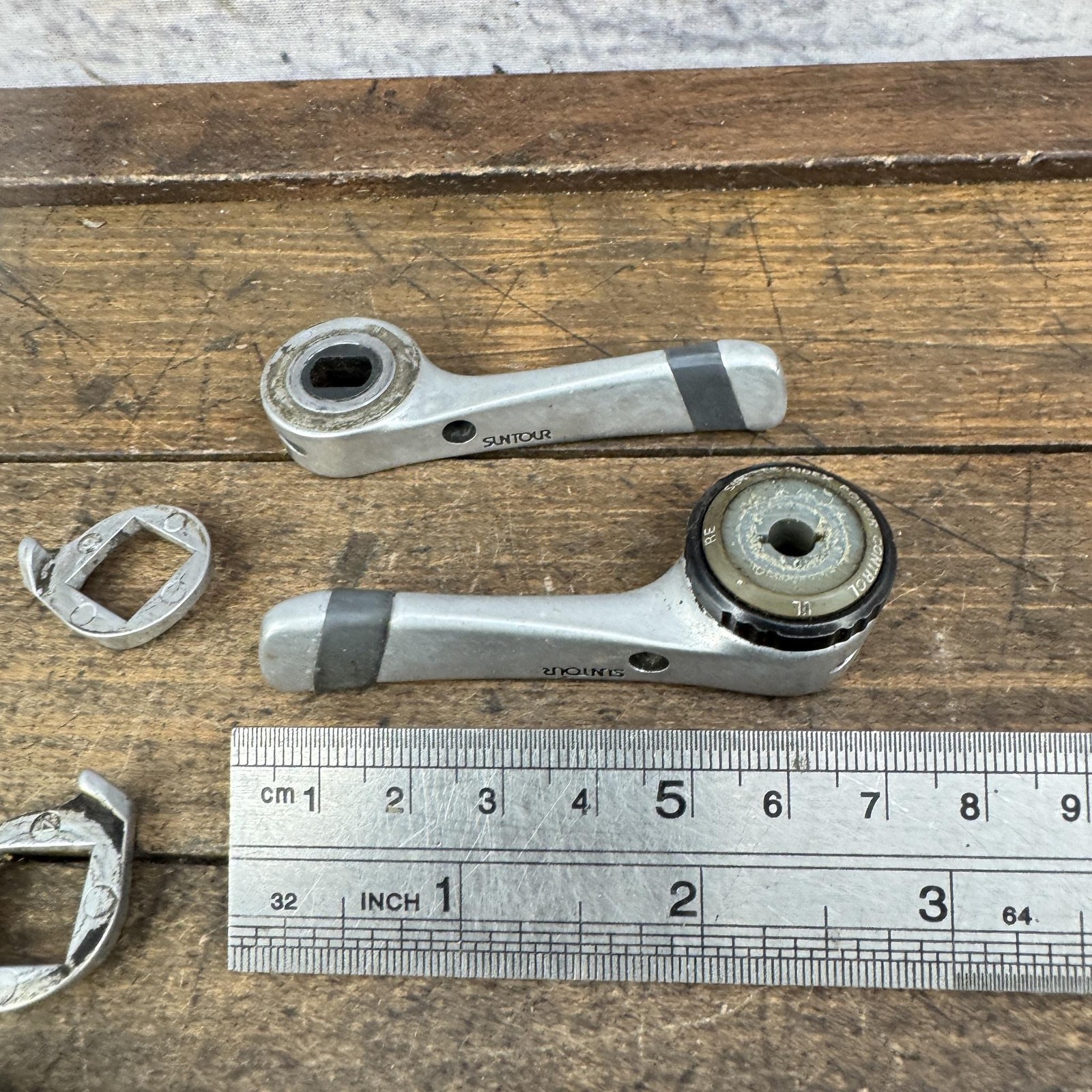 Vintage SunTour Index Power Control Down Tube Shifter Set 6 Speed 6s Road Bike