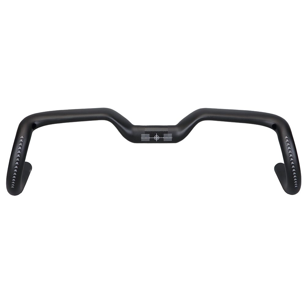 10° Carbon Gravel Bicycle Handlebar Cyclocross Road Bike Drop Bar 400/420/440mm