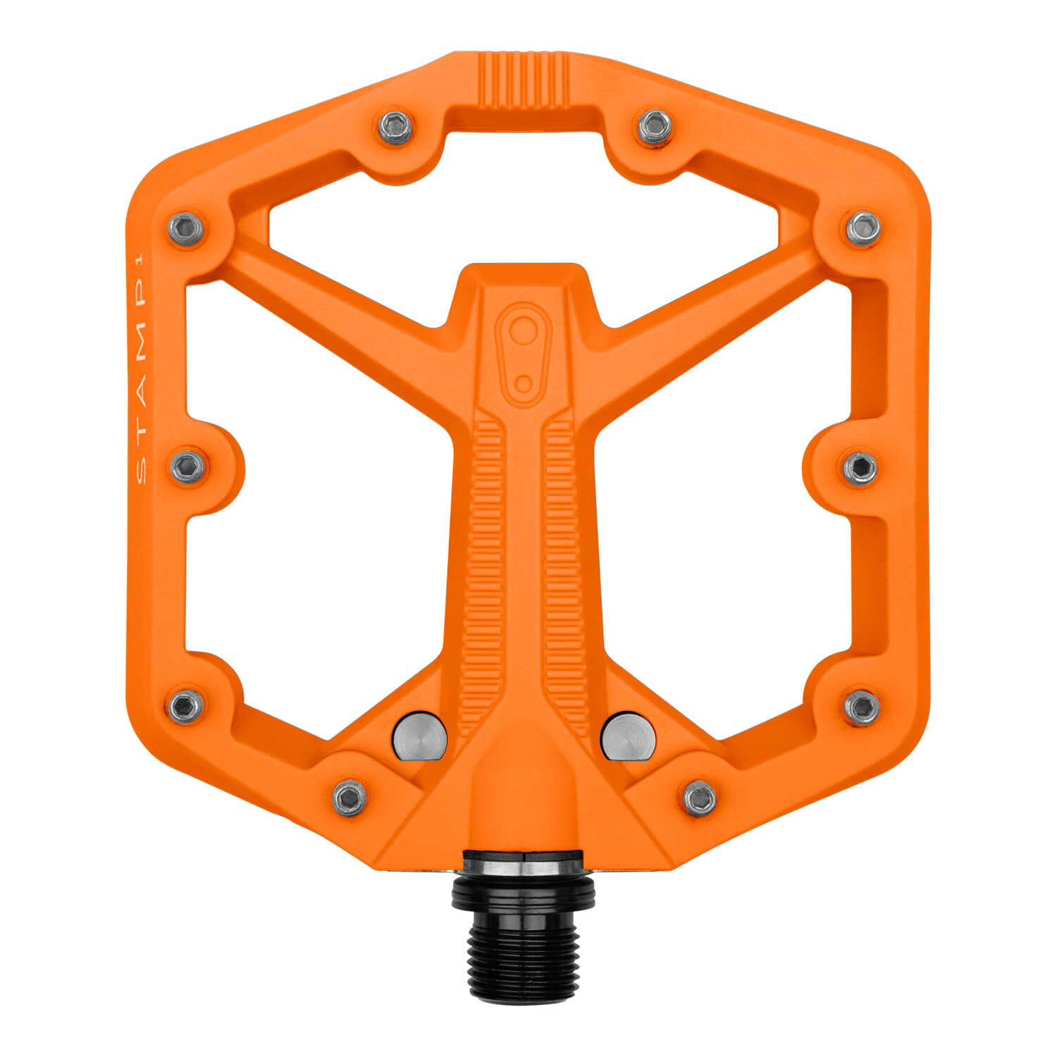Crank Brothers Stamp 1 Pedal Gen 2 – Orange – Small – Platform Composite 9/16