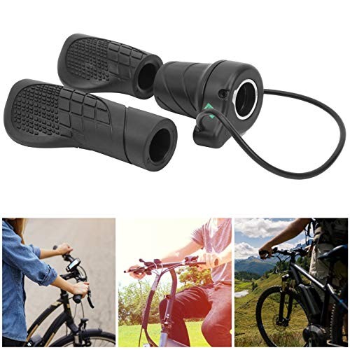 Electric Bike Throttle, Waterproof Half-Twist Non-Slip Grip Throttle Handle