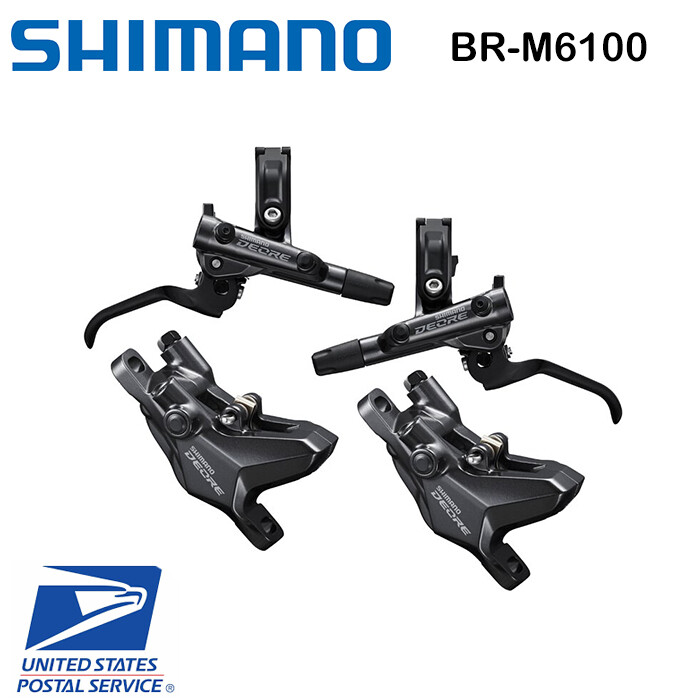 SHIMANO DEORE BR-BL-M6100 Bike MTB Hydraulic Disc Brake Set F&R J05A
