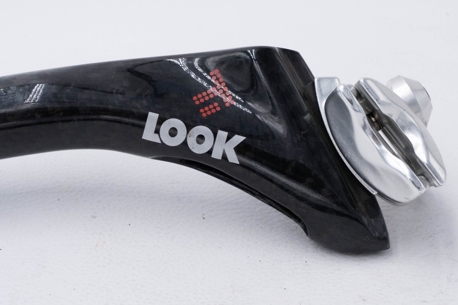 NOS LOOK ERGOPOST TI CARBON SEATPOST 25.0 mm 2 BOLTS 255 mm VINTAGE ROAD RACING