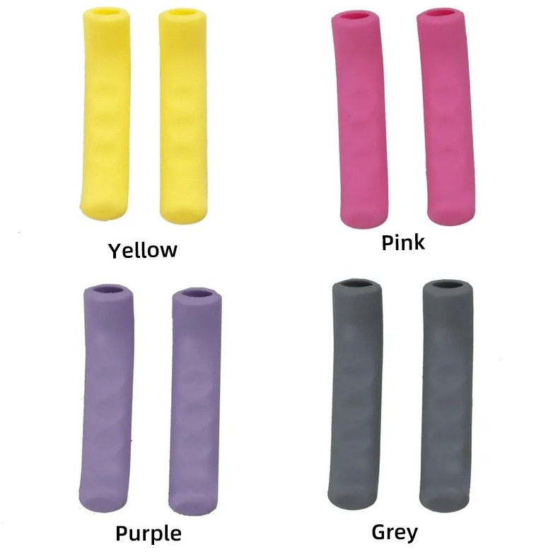 1 Pair Silicone Bike Brake Lever Grips Protective Cover Cycling Accessory – NEW