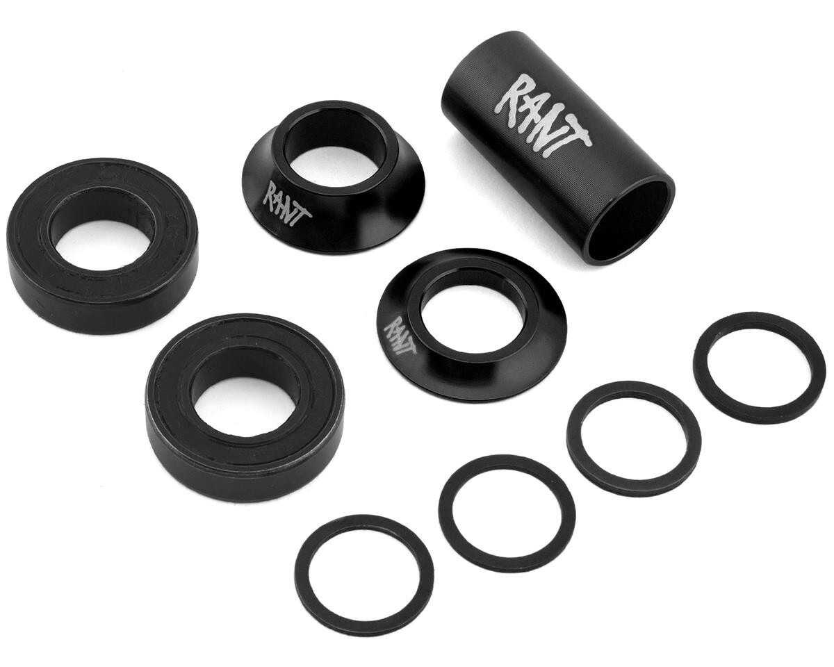 RANT MID BB BOTTOM BRACKET KIT 19mm BMX BIKE SEALED BEARINGS SUBROSA BLACK NEW