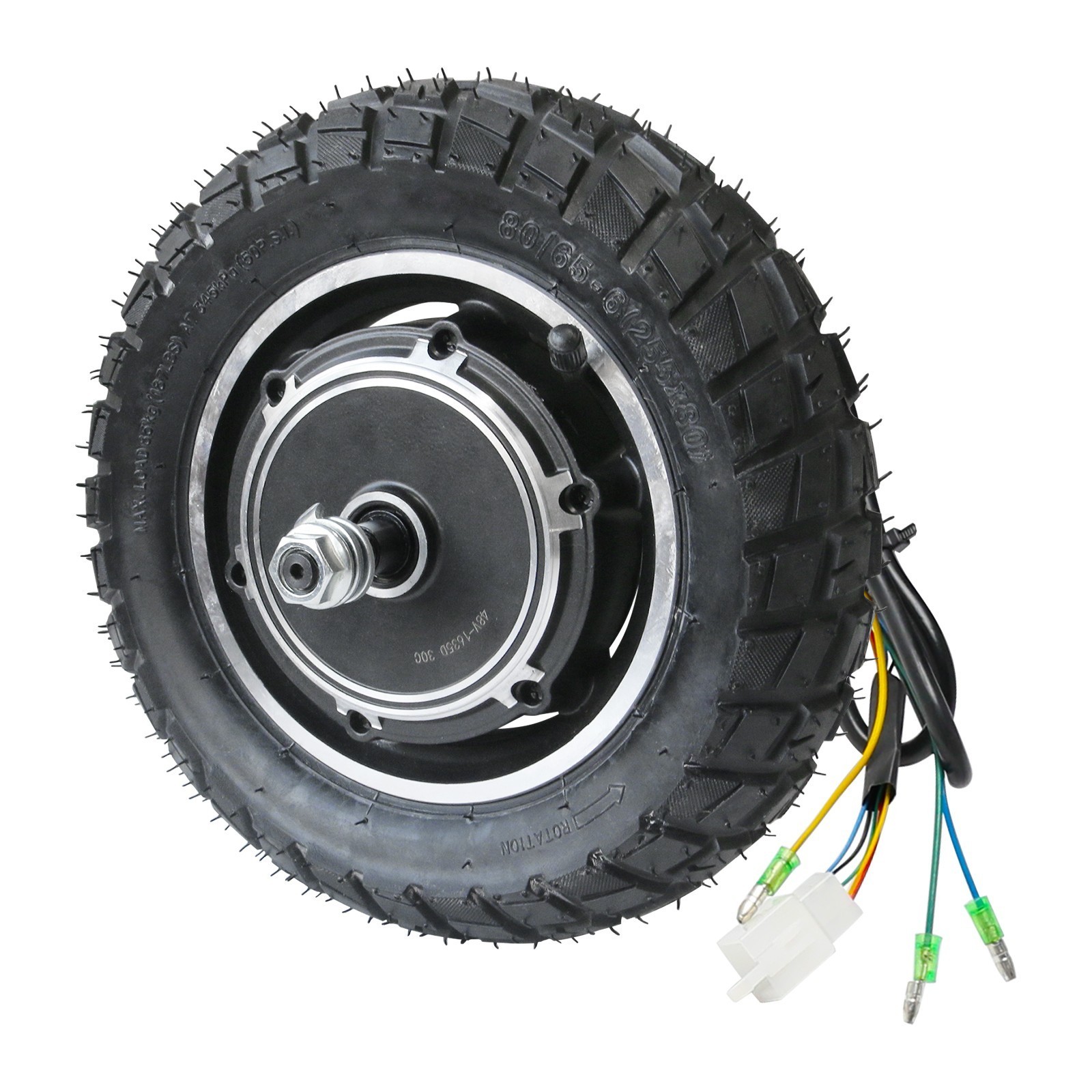 10″ Wheel Hub Motor 350W 48V Electric Bike Scooter E-Bike Hub Motor Wheelbarrow