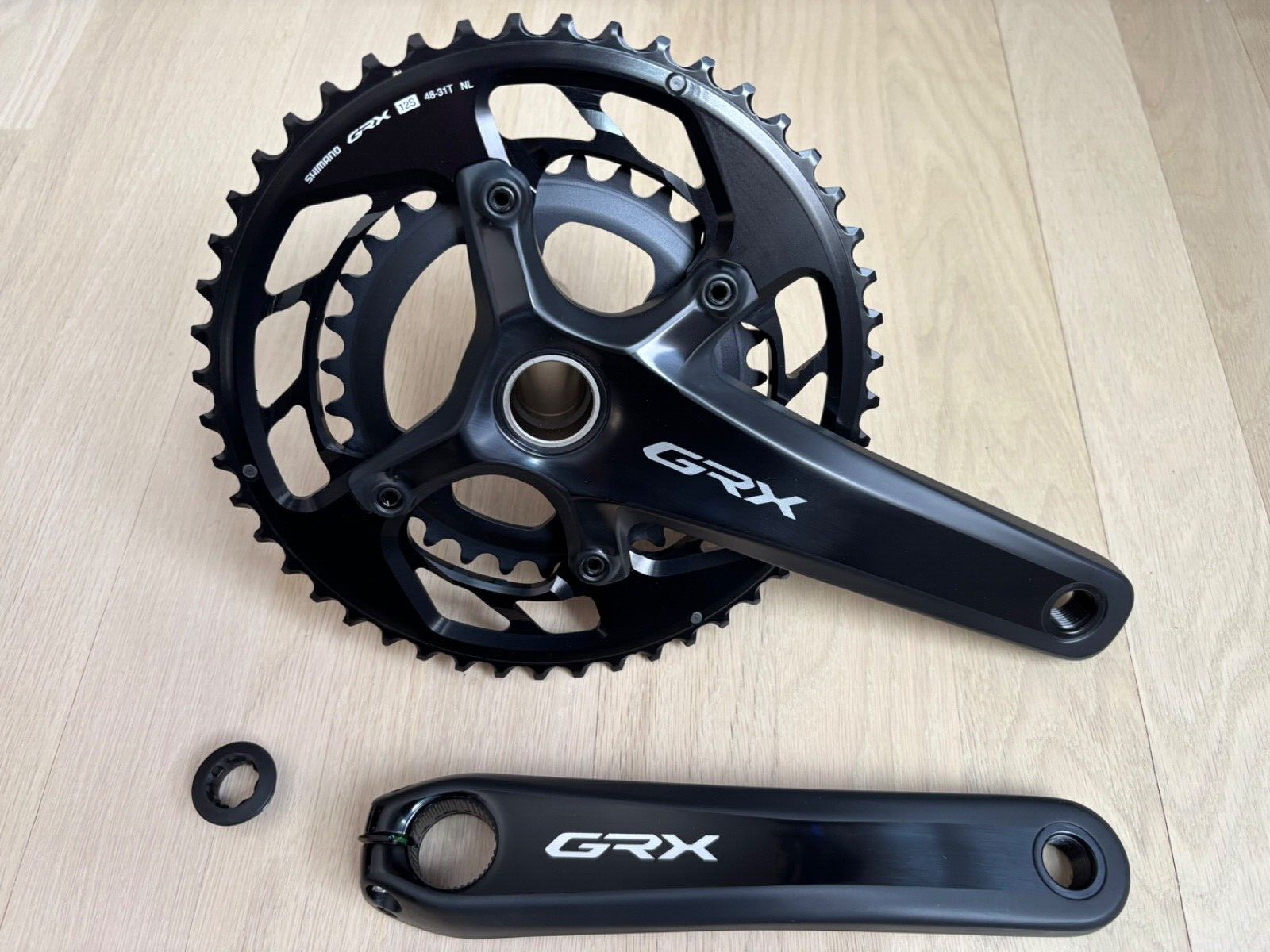 Shimano GRX 820 12 Speed Double Crankset FC-RX820 48-31 172.5mm