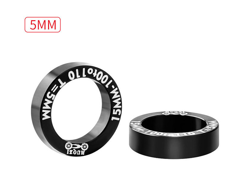 Precision machined bicycle hub conversion spacer kit