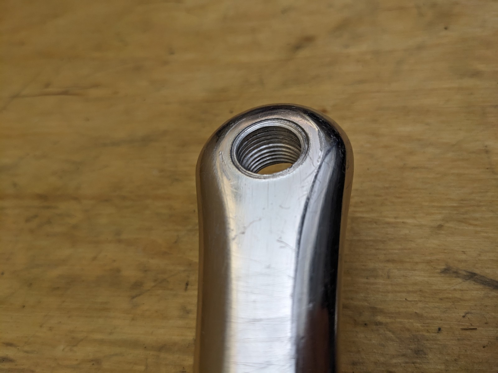Vintage Stronglight 100 LX 170mm Drive Side Crank Arm Double 86 BCD 9/16 Pedal