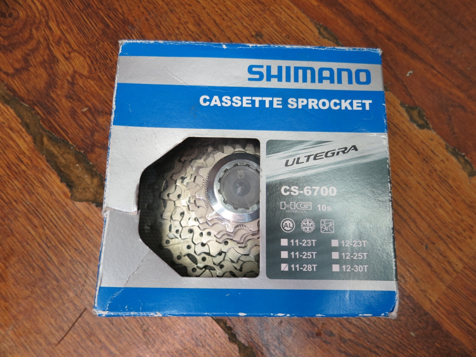 NOS SHIMANO CS-6700 11-28T 10 SPEED CASSETTE