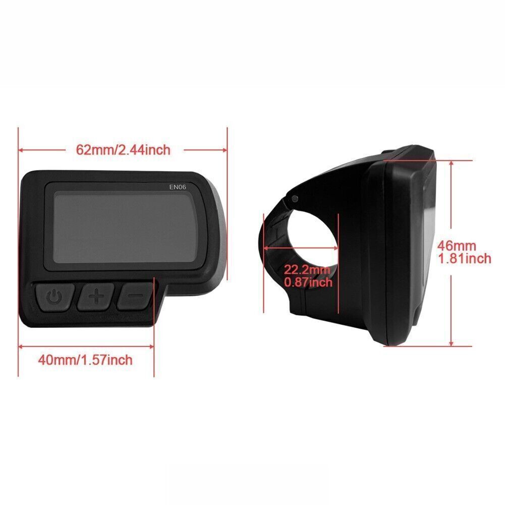 E-bike 48/52/60/72V 45A 1500W-3000W Controller UKC1/SW900 Display Thumb Throttle