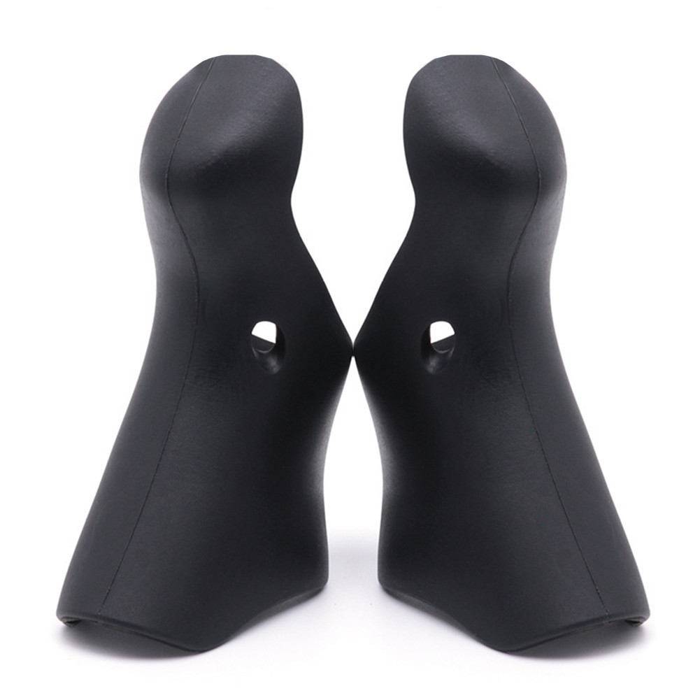 Enhanced Grip and Protection Silicone Bicycle Handlebar Cover Black/Red