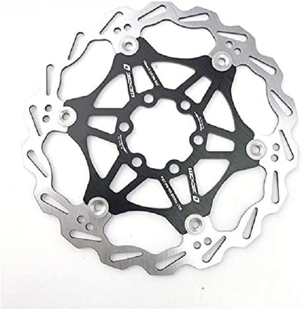 Zoom MTB Mountain Bike Mechanical Disc Brake Front & Rear Floating Rotor 160mm