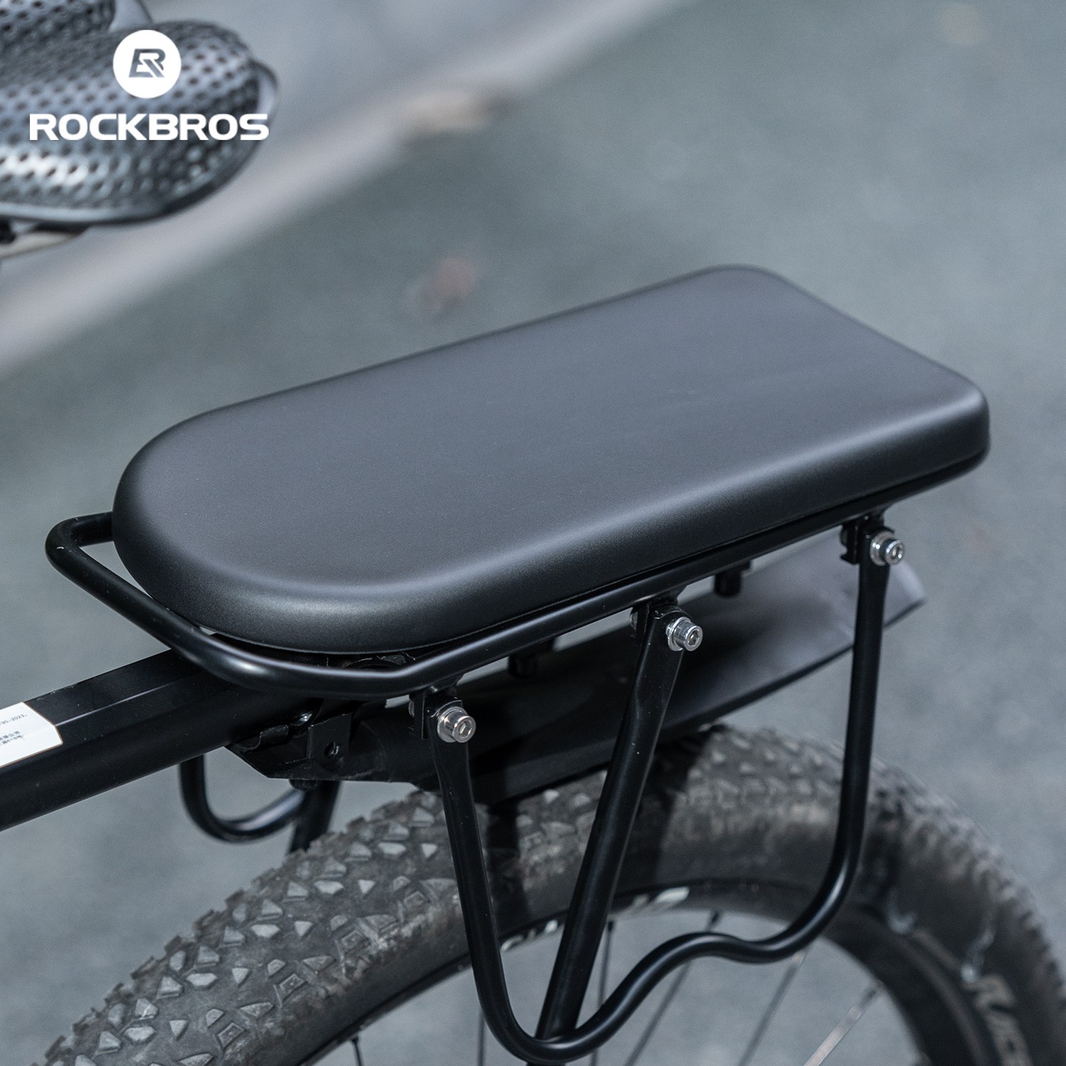 ROCKBROS Bicycle Manned Cushion,Bike Rear Seat Bicycle Saddle Comfort Long Pad