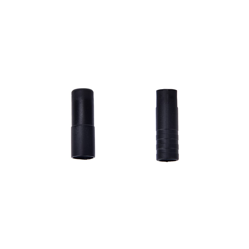 100Pc 4/5mm Bike Bicycle Plastic Speed Chaning Brake Cable Wire Tips Caps Crimp!