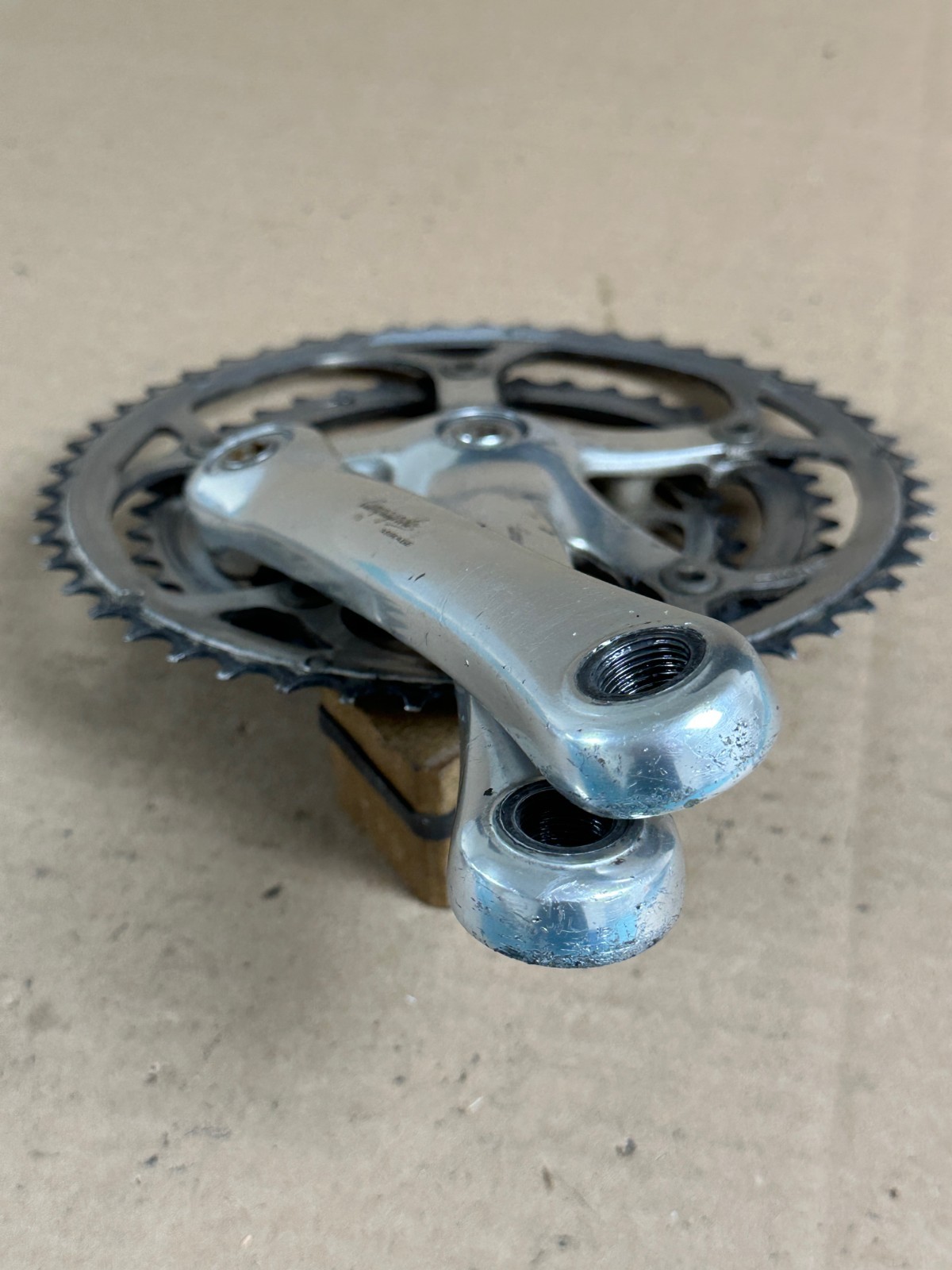 Campagnolo Mirage Triple Crankset, 175mm, 50/40/30 T, with Mirage Bottom Bracket
