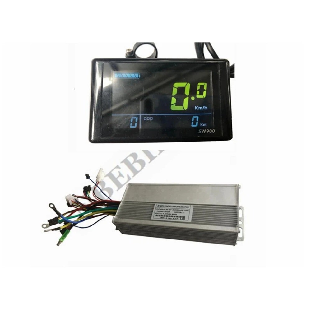 48V 72V 1500W-2000W 40A Brushless DC Motor E-bike Controller with Display