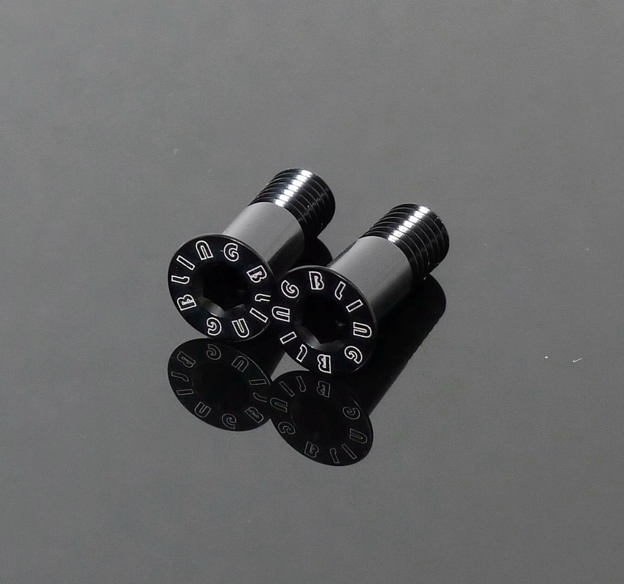 mr-ride Bling Rear Derailleur Pulley Bolts M5X14MM 2pc Black for shimano kcnc