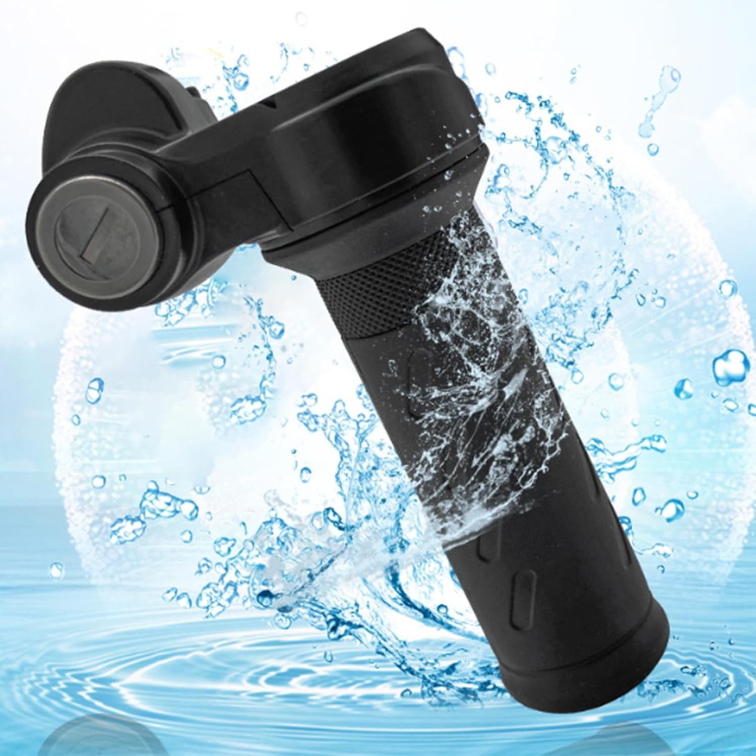 Ebike Full Twist Throttle Grip with 2 Keys Compatible Fit for Ridstar Q20 E-Bike