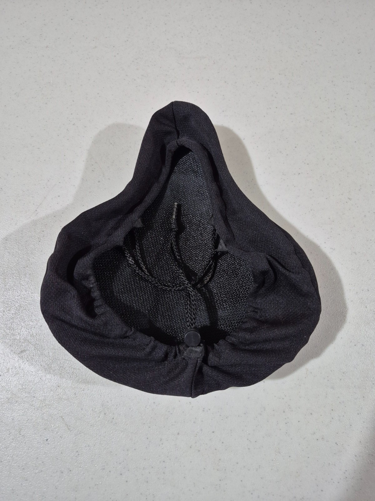 SERFAS Gel Bike Saddle Seat Pad Bicycle Cover Drawstring Deep Groove Design