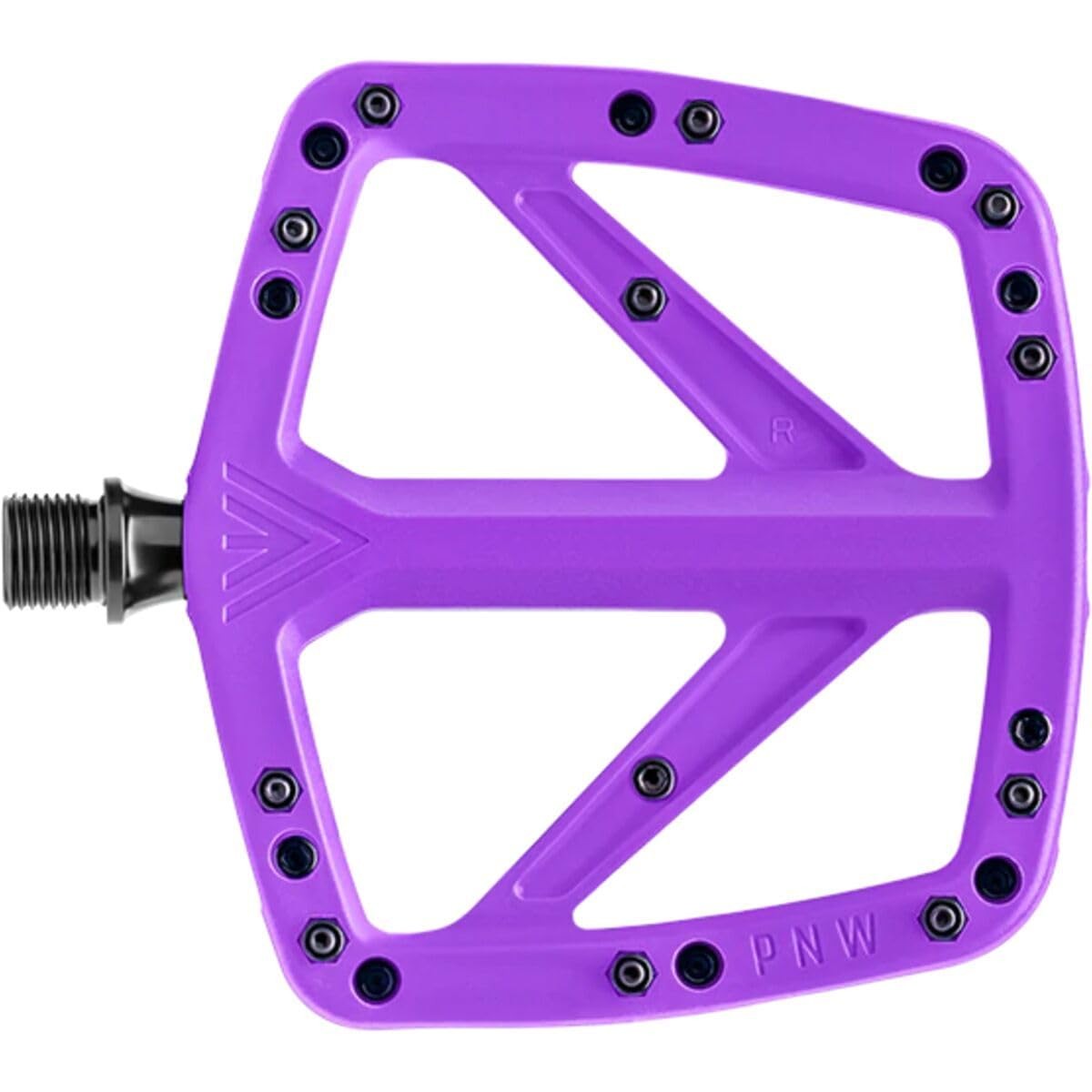 PNW Components MTB Pedals Nylon Flat Composite Platform Carbon Fiber Durable