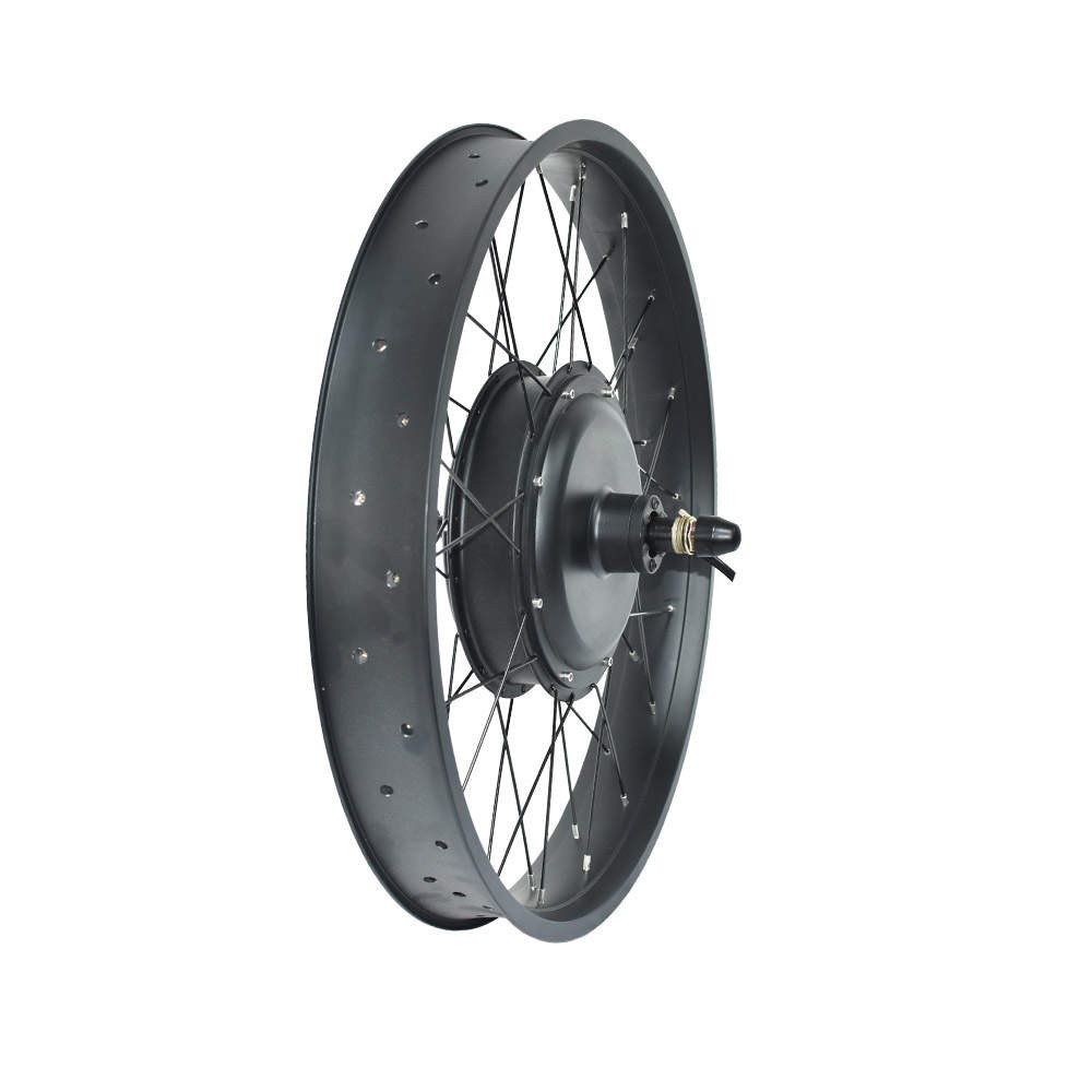 26×4 fat tire bike 170mm 5000w hub motor ebike conversion kit 8 kw peak!