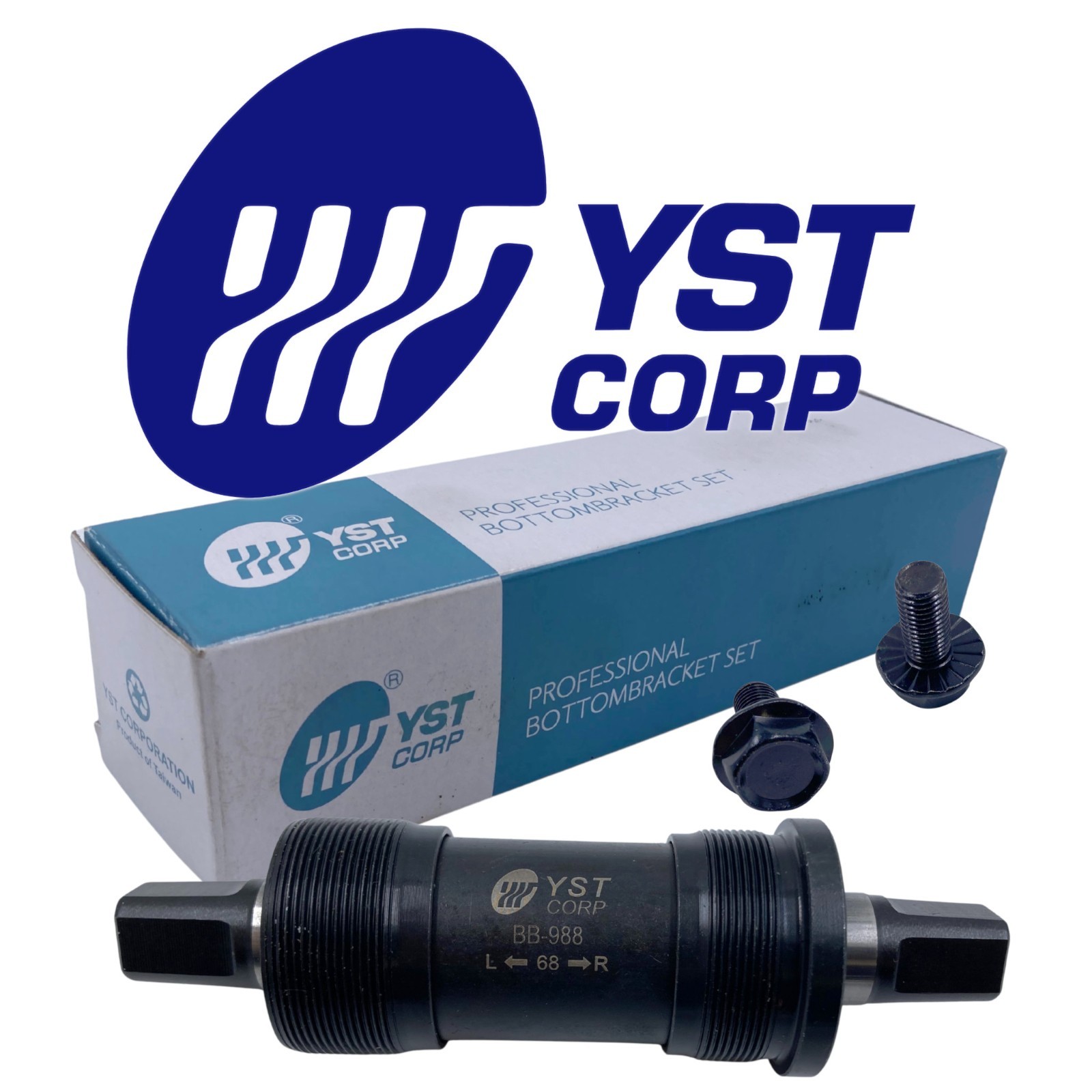 68mm E-Type Square Taper Sealed Bearings Bottom Bracket YST BB988 Pik A Size