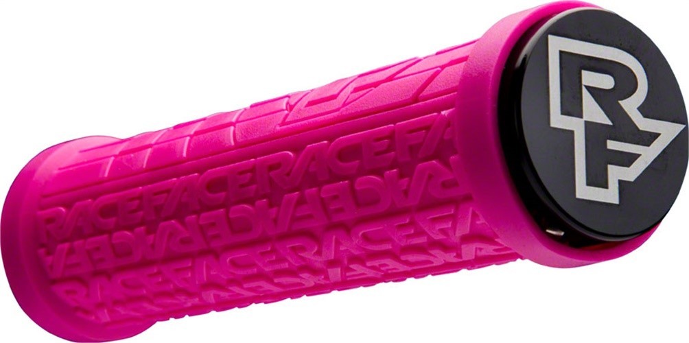 RaceFace Grippler Grips – Magenta, Lock-On, 33mm