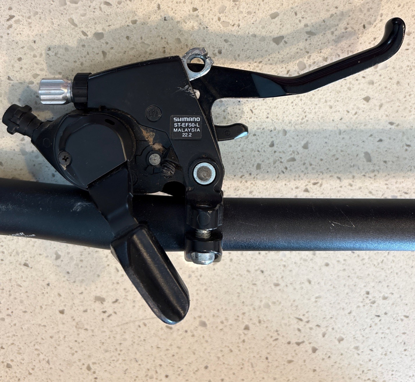 Shimano Integrated V Brake Shifter/Brake Set ST-EF50-8R On Bontrager 600mm 6061