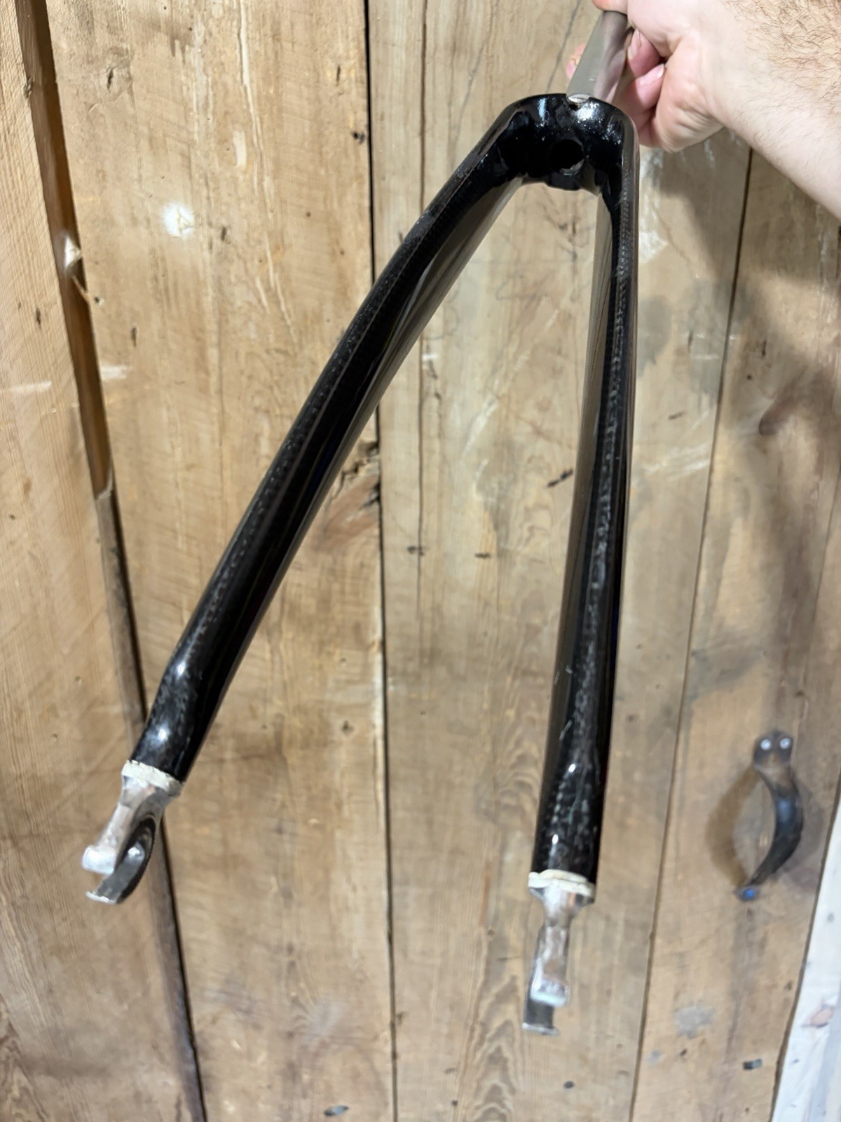 Pinarello VELA Carbon Fiber Rigid Road Bike Fork 700C 1in Threadless black
