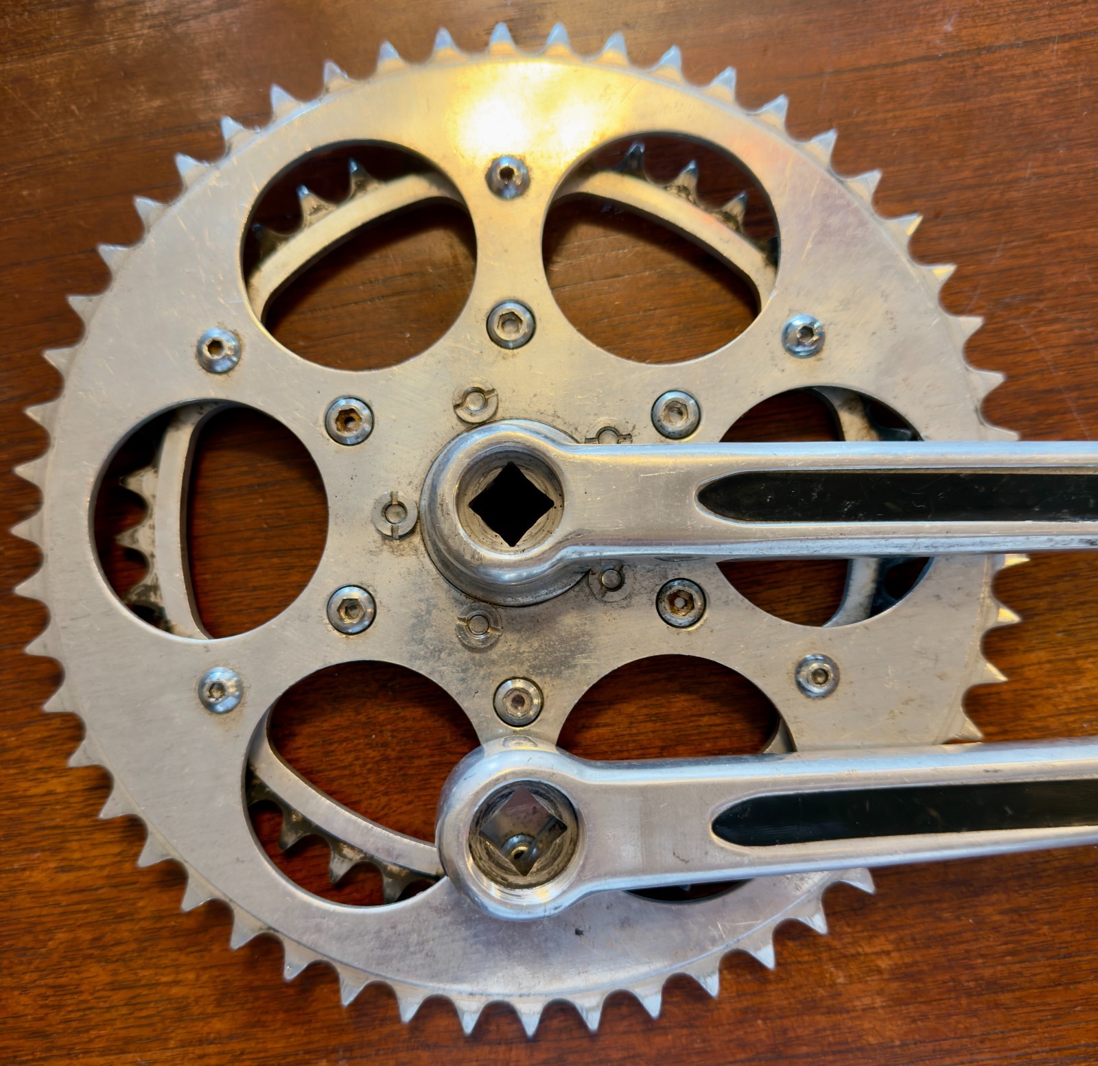Vintage Specialties TA Crankset “Lambert of England” 170mm Arms 52/42