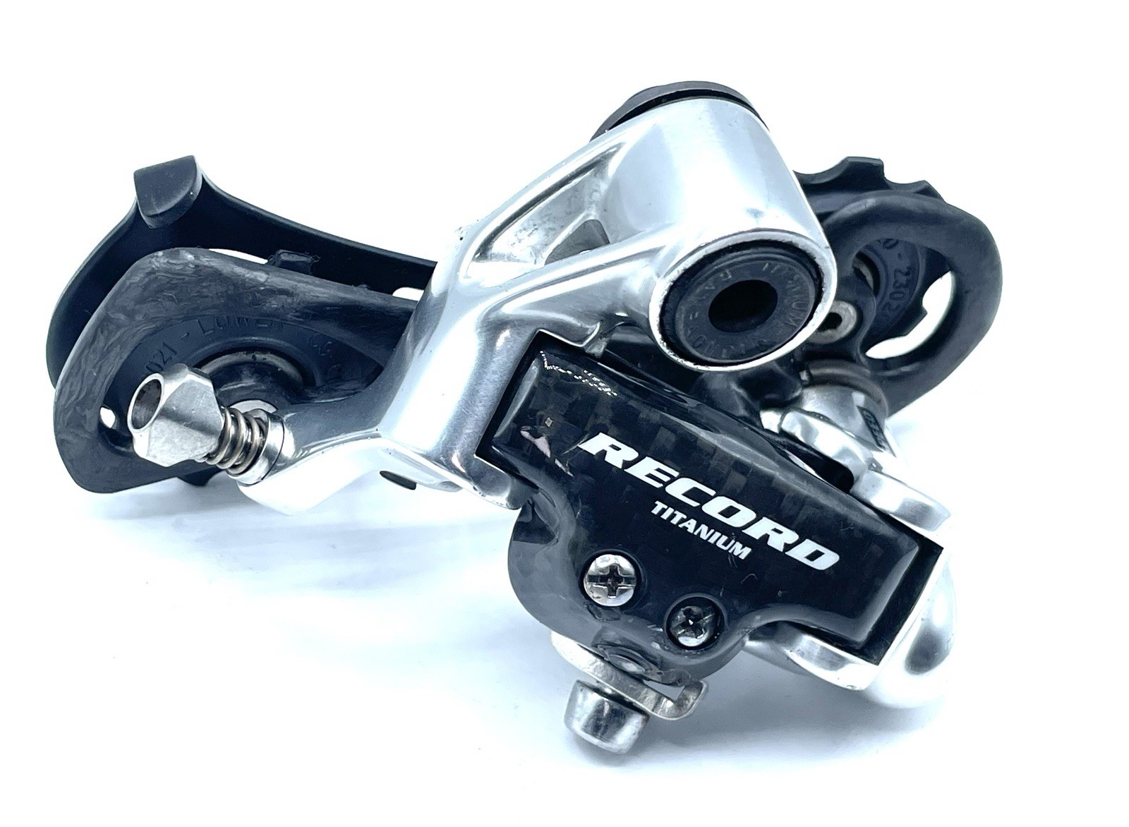 Campagnolo Record Carbon Medium Cage Rear Derailleur 10 Speed Campy Italy