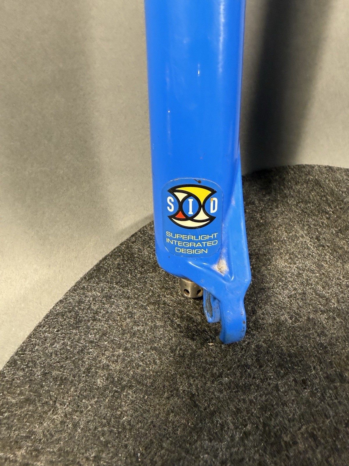 Rock Shox SID Fork XC C3 1 1/8 63mm Rim Brake 26 OG BLUE. Vintage First Gen.