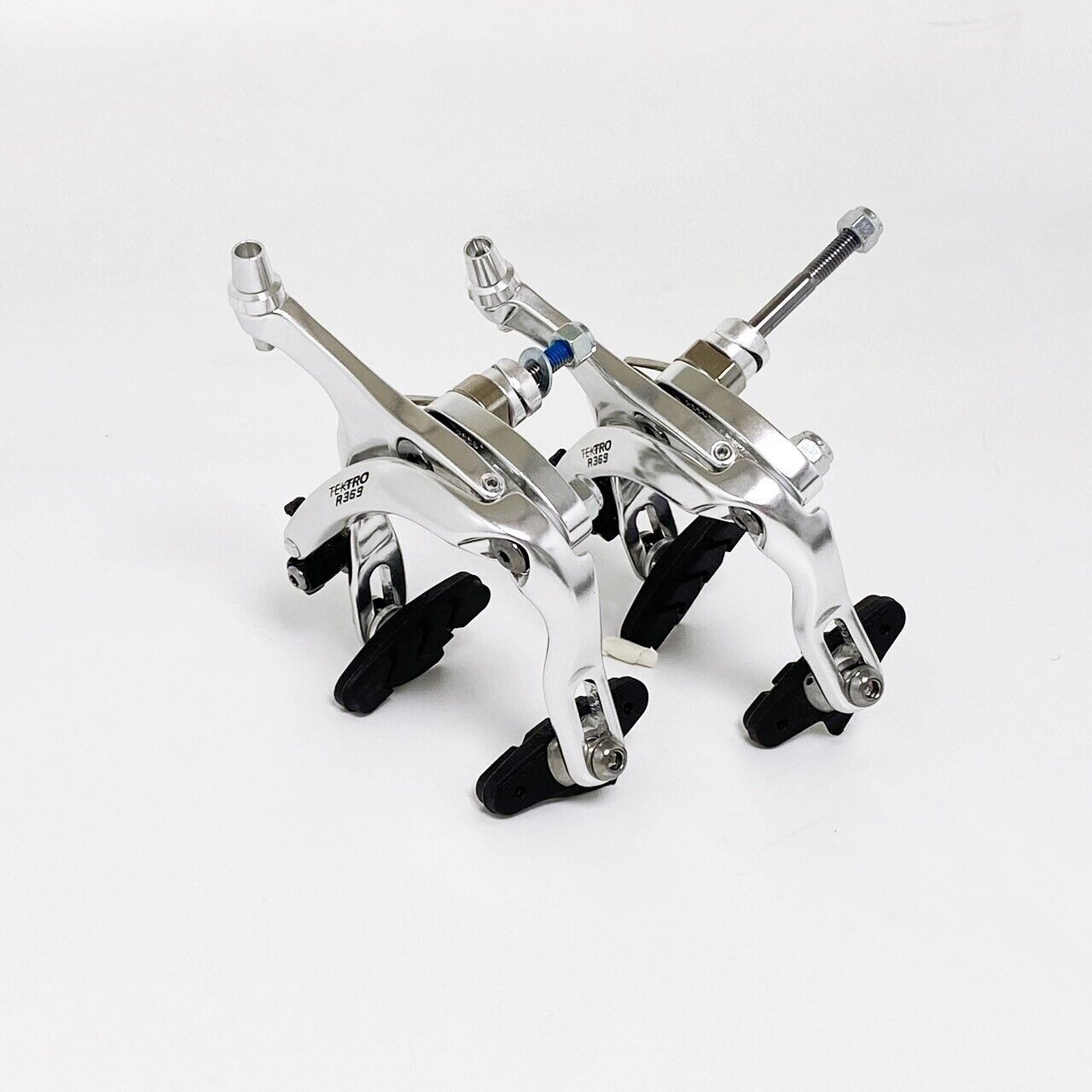 Tektro R369 Bike Barke Long Reach 53-73mm Front / Rear or Pair -NUTTED(Hex nut)