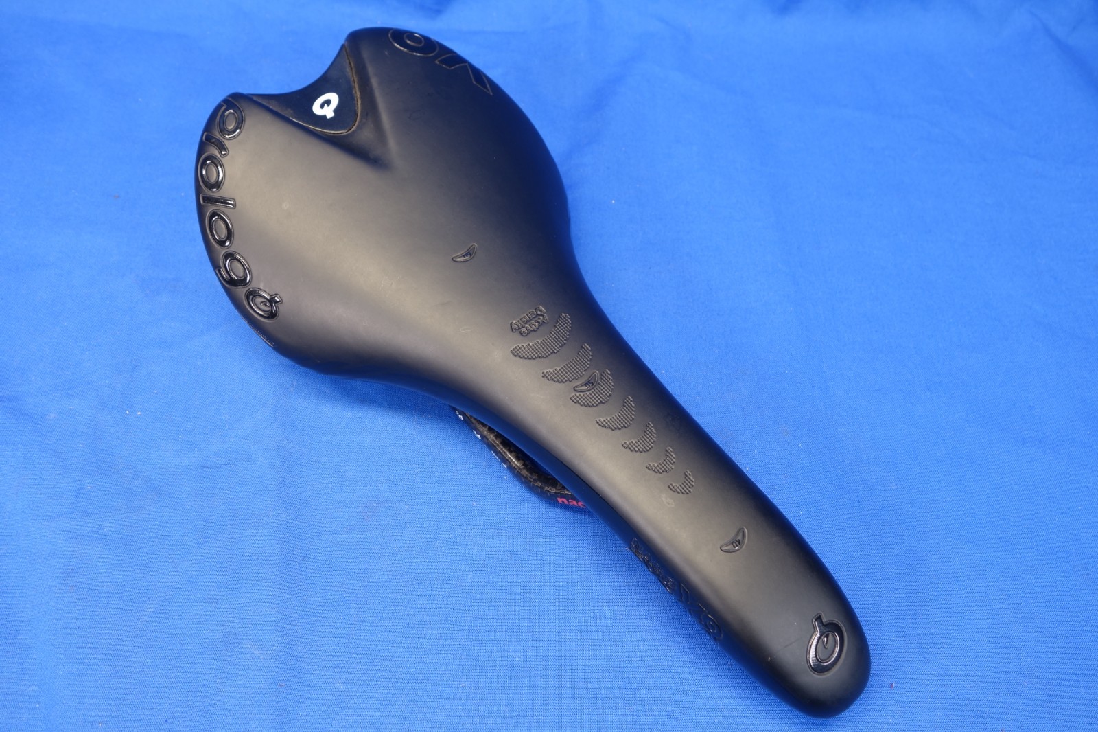 Prologo Nago Evo X8 132mm Width Bike Saddle, Bicycle Seat, Carbon Rails