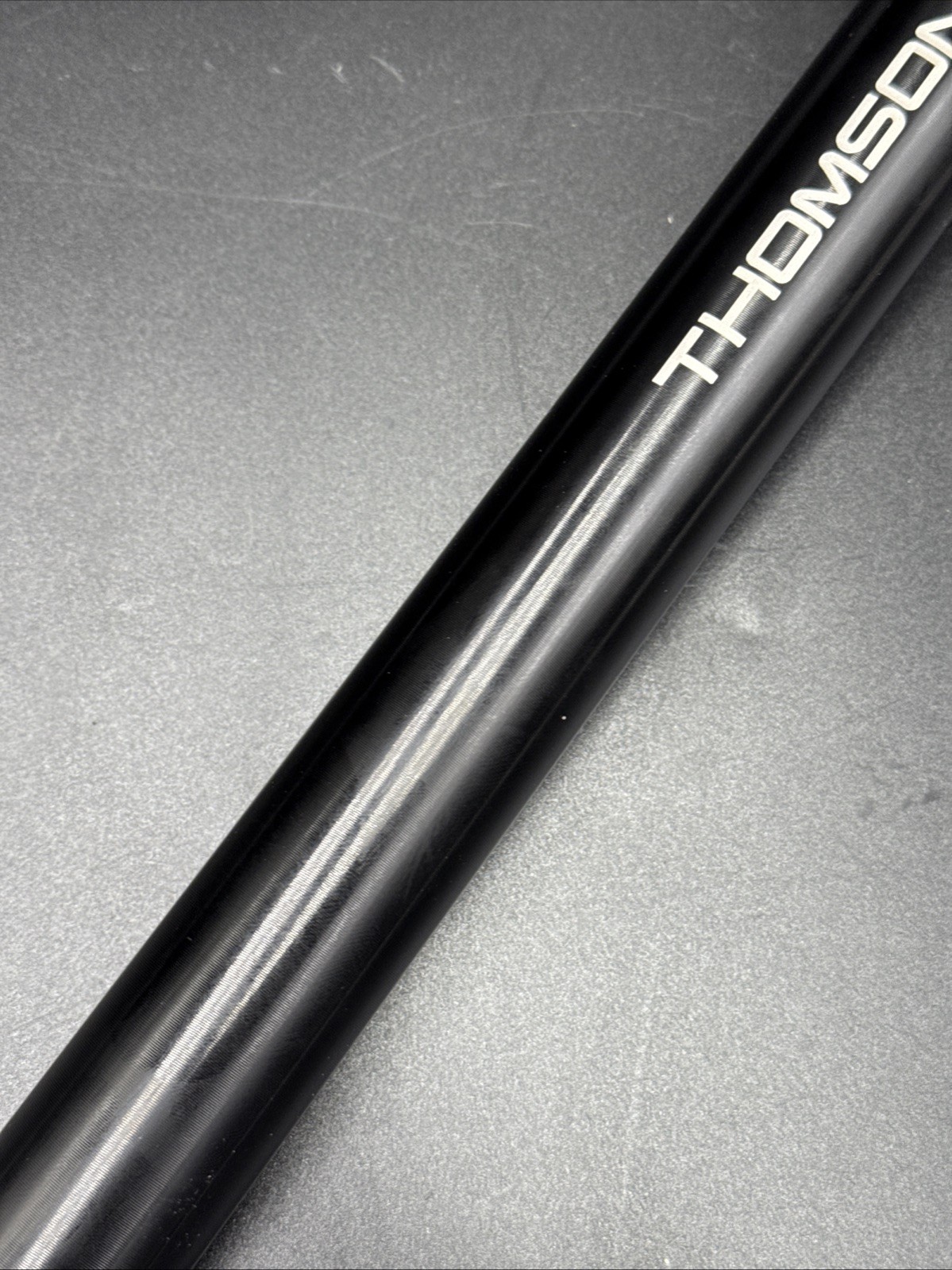 THOMSON Elite Zero Setback 30.9mm x 367mm Black Seatpost NEAR MINT USED