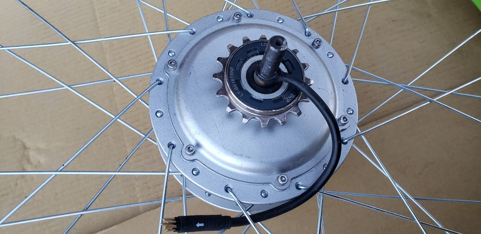 36V 500W Bafang Rear Hub DC Motor 26″ Wheel Kit