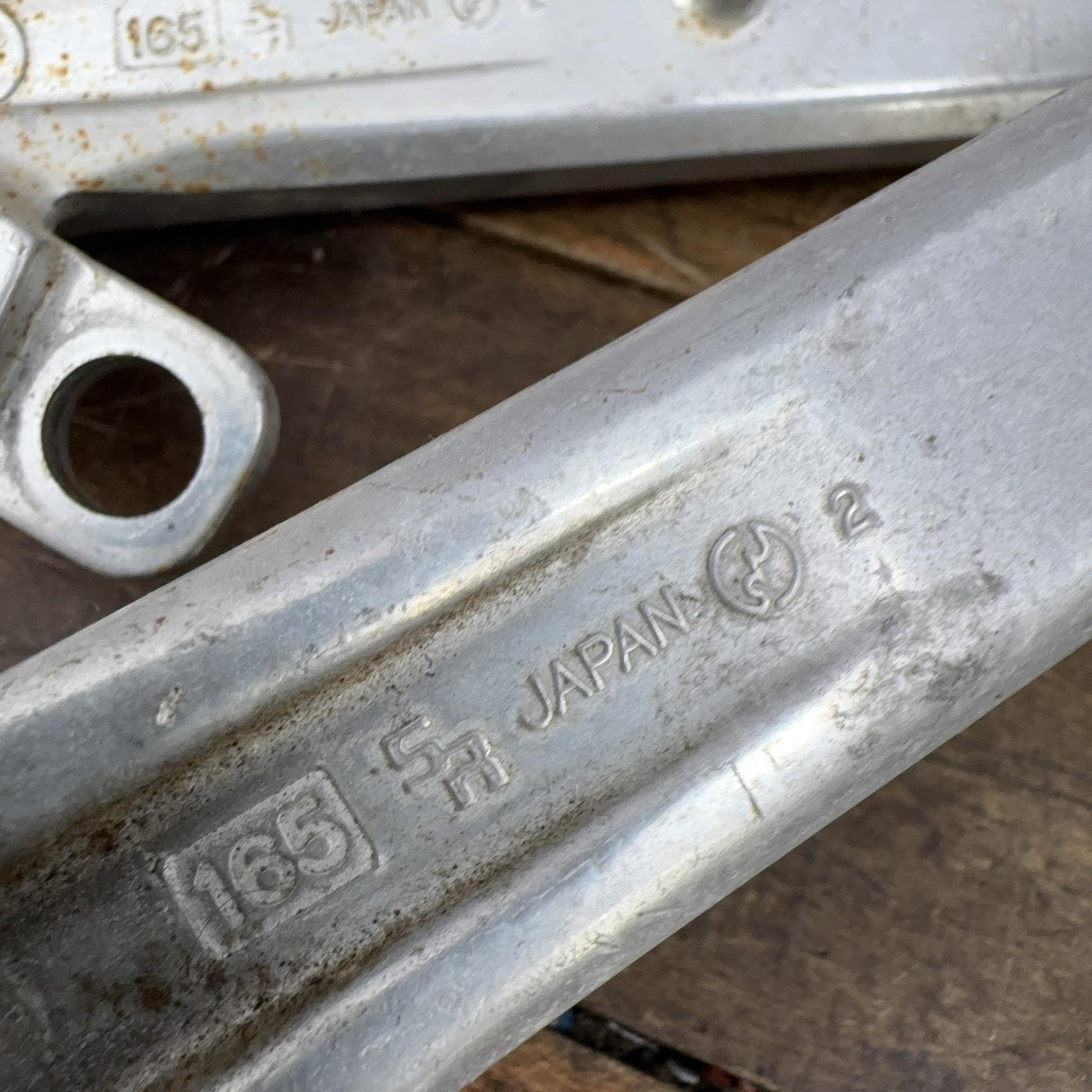 Vintage SR Signature Crankset 165mm 110 BCD Square Taper 165 Japan Road Bike