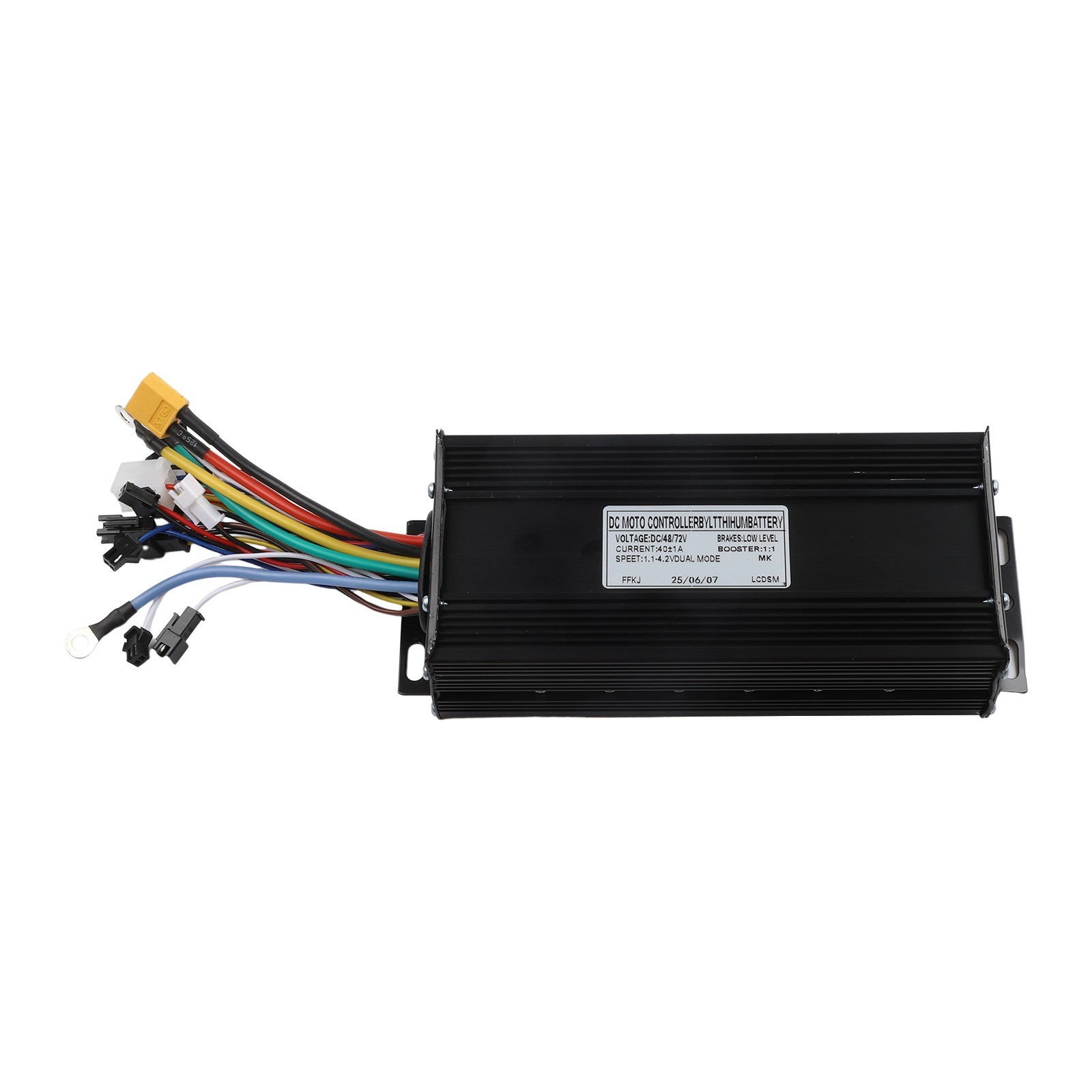 40A Brushless Controller for 48V 72V 1500W 2000W Ebikes with Sine Wave