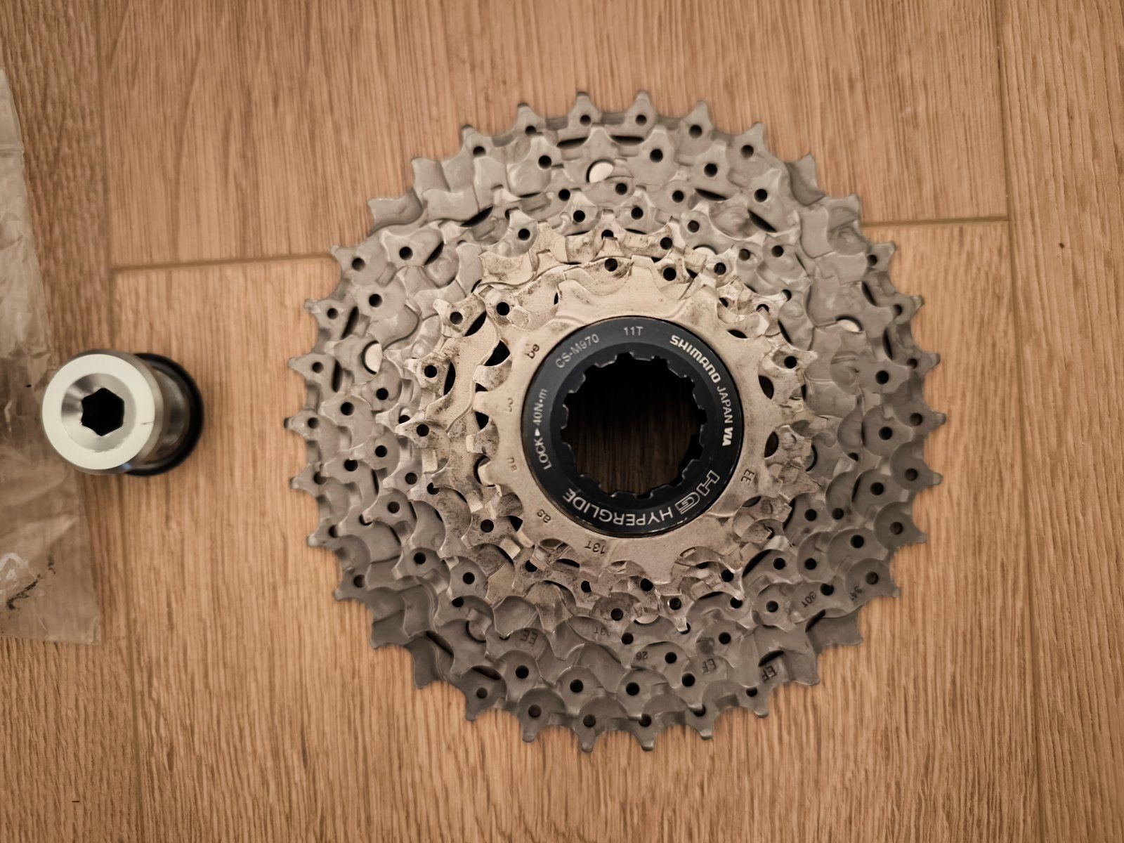 Shimano XTR CS-M970 9 Speed Cassette Retro MTB