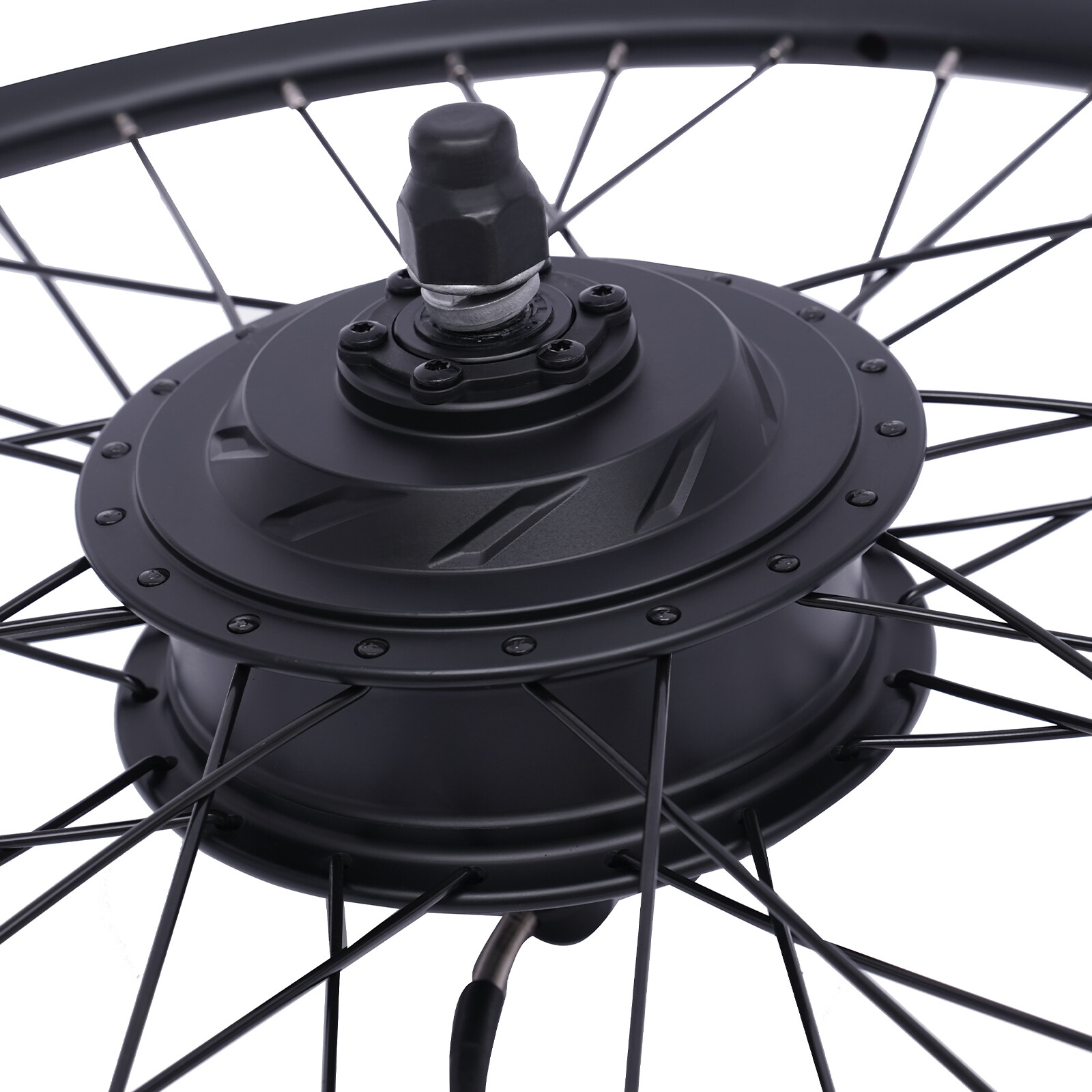 24″ 500W 36Volt E-Bike Front Wheel Electric Bicycle LCD Hub Motor Conversion Kit