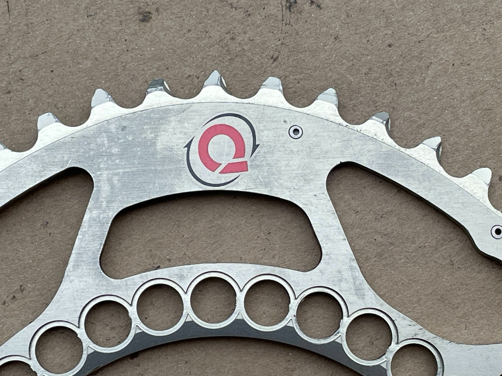 Rotor Q-ring Oval Chainring OCP (Optimum Chainring Position) 53t 130bcd Silver