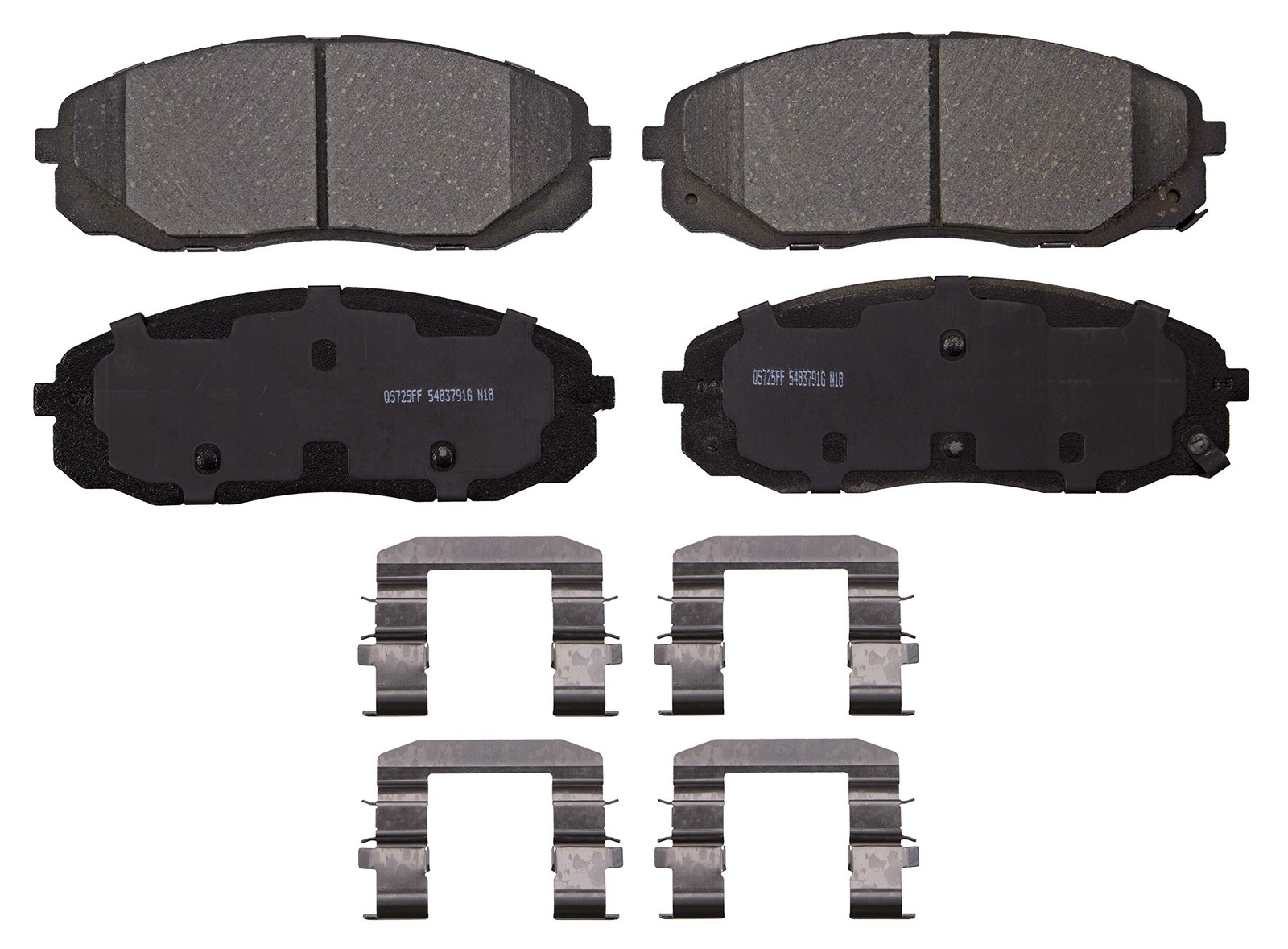 Wagner Quickstop Zd1814 Front Disc Brake Pad Set For 2016 Kia Sedona