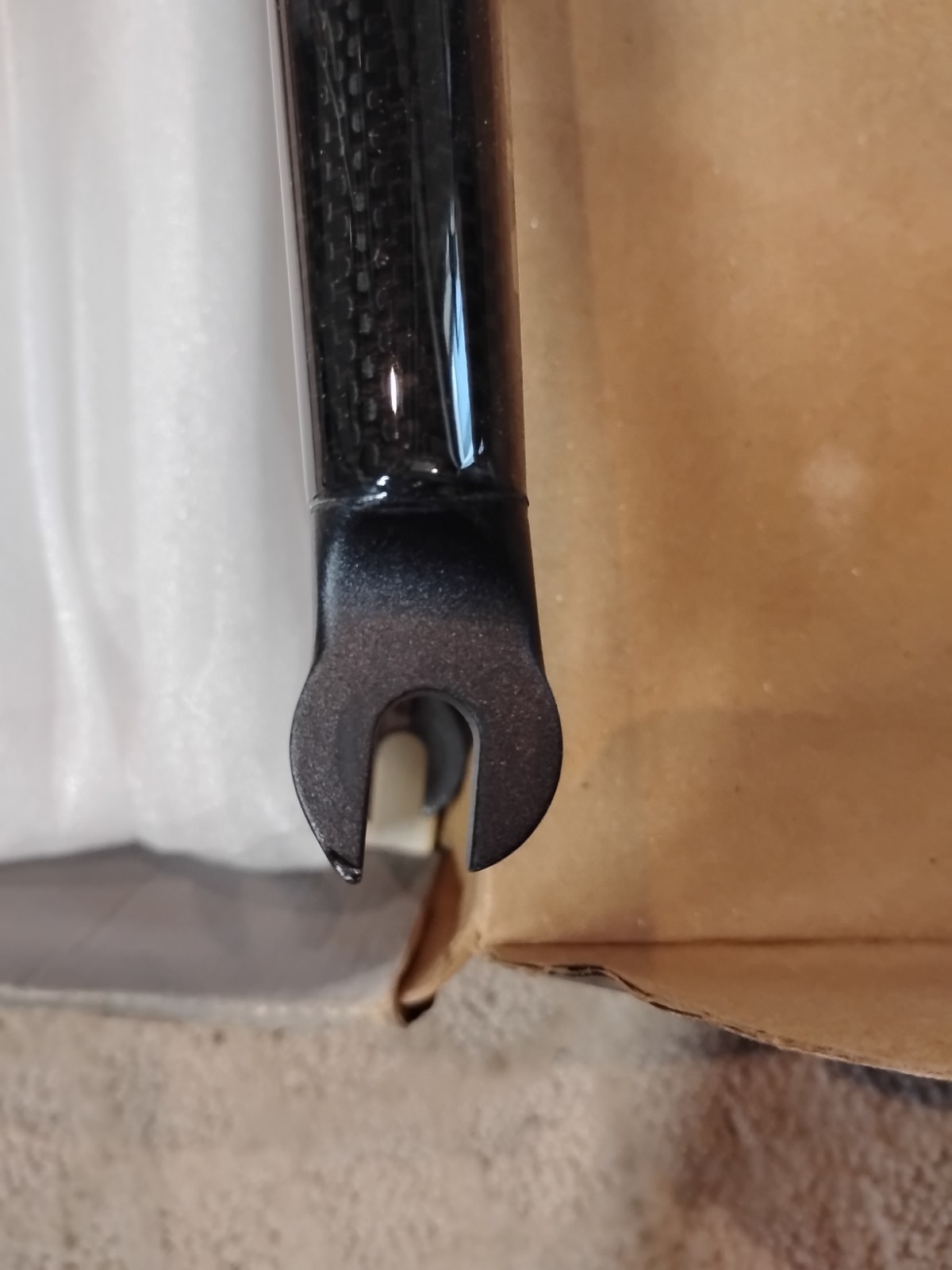 Easton EC90 SL Superlite Carbon Fiber Fork, NOS 300mm Steerer. New! 358g