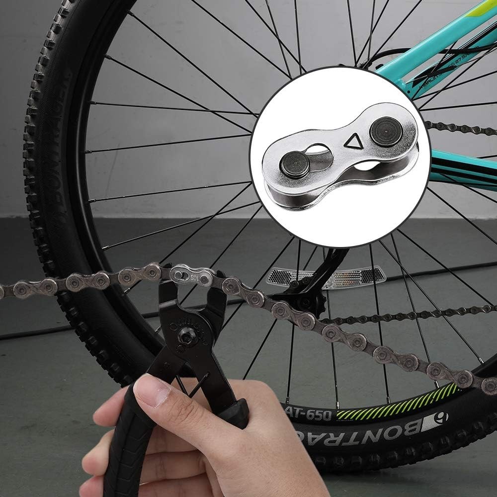 10 Pairs 20pcs Bicycle Missing Link for 6-7-8 Speed Chain, Professional Reusable