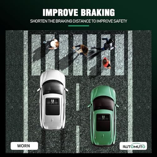 Front Brake Pads, 4PCS Front Ceramic Brake Pads Set For Hyundai For D924