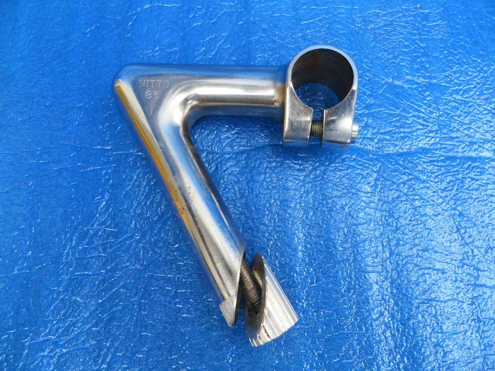 Nitto Jaguar 85mm 58 Degree 25.4mm Clamp 22.2mm Quill NJS Steel Stem